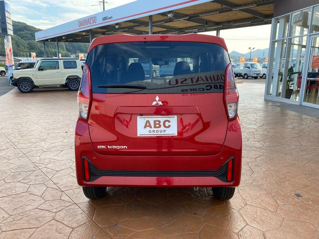 ｅＫワゴン Ｍ　バックカメラ　ナビ　ＴＶ　クリアランスソナー　レーンアシスト　衝突被害軽減システム　オートライト　キーレスエントリー　アイドリングストップ　電動格納ミラー　シートヒーター　ベンチシート　ＣＶＴ（19枚目）