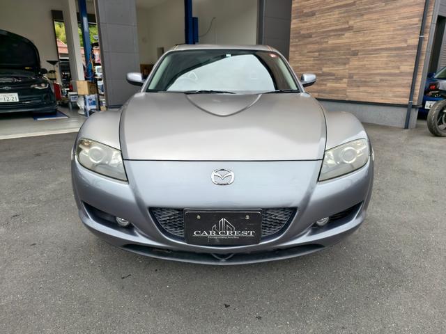 ＲＸ－８ ベースグレード　５速マニュアル　ＰＷ　ＡＣ　ＥＴＣ車載器　ＰＳ　ＤＳＣ　ＡＢＳ　衝突安全ボディ　寒冷地仕様　エアＢ　キーフリー　助手席エアバック　電動格納ドアミラー（2枚目）