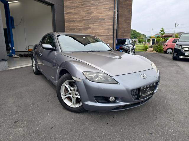 ＲＸ－８ ベースグレード　５速マニュアル　ＰＷ　ＡＣ　ＥＴＣ車載器　ＰＳ　ＤＳＣ　ＡＢＳ　衝突安全ボディ　寒冷地仕様　エアＢ　キーフリー　助手席エアバック　電動格納ドアミラー（3枚目）