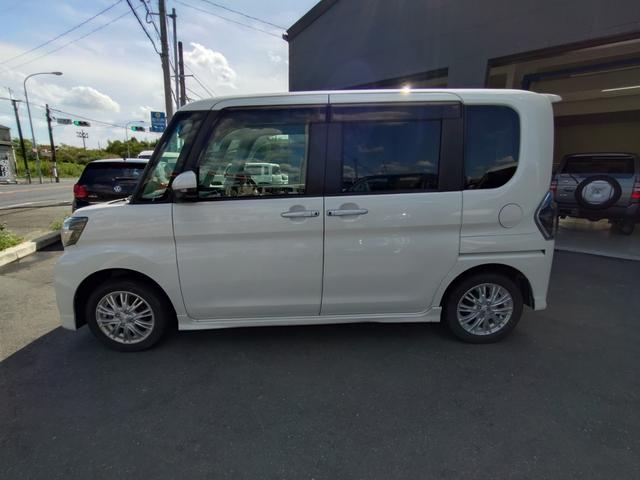 タント カスタムＲＳ　トップエディションリミテッドＳＡＩＩＩ　ナビＴＶ　フルセグＴＶ　コーナーセンサー　横滑り防止装置　ＬＥＤヘッドライト　オートエアコン　オートライト　ドラレコ　Ｂｌｕｅｔｏｏｔｈ　運転席シートヒーター　スマートキー　バックカメラ　４ＷＤ（5枚目）