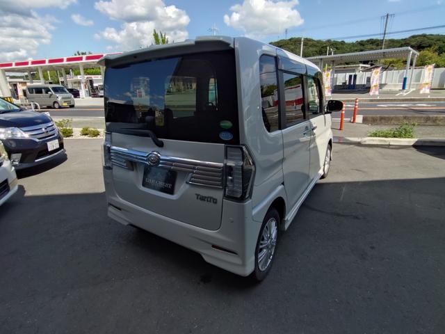タント カスタムＲＳ　トップエディションリミテッドＳＡＩＩＩ　ナビＴＶ　フルセグＴＶ　コーナーセンサー　横滑り防止装置　ＬＥＤヘッドライト　オートエアコン　オートライト　ドラレコ　Ｂｌｕｅｔｏｏｔｈ　運転席シートヒーター　スマートキー　バックカメラ　４ＷＤ（8枚目）