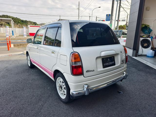 ミラジーノ ジーノ　タイミングベルト交換済み　ＡＣ　エアーバッグ　ＰＷ　キーレス　パワステ　カセット　フォグランプ　社外アルミホイール　ウッドコンビハンドル（6枚目）