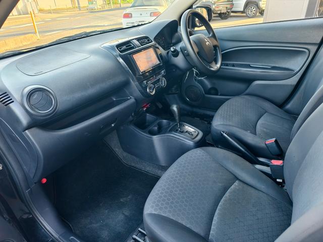 ミラージュ Ｅ　エアコン　パワステ　パワーウインドウ　運転席エアバッグ　助手席エアバッグ　ＡＢＳ　衝突安全ボディ　ナビ　ＥＴＣ　スペアタイヤ（11枚目）