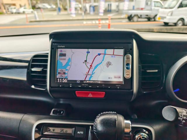 N-BOXカスタム モデューロX Gターボパッケージ メモリーナビ BTオーディオ 衝突被害軽減ブレーキ インテリキー オートクルーズ 両側自動ドア 地デジ ターボ アイドリングストップ ベンチシート ETC オートエアコン リアカメラ 横滑り防止(19枚目)