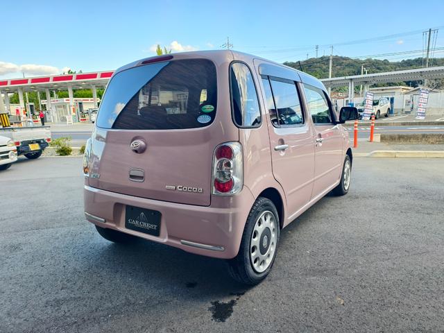 ミラココア ココアＸ　セキュリティー　パワーウインド　格納ミラー　インテリキー　安全ボディ　運転席エアバック　キーレスキー　ダブルエアバック　ＡＢＳ付　パワステ　エアコン（8枚目）