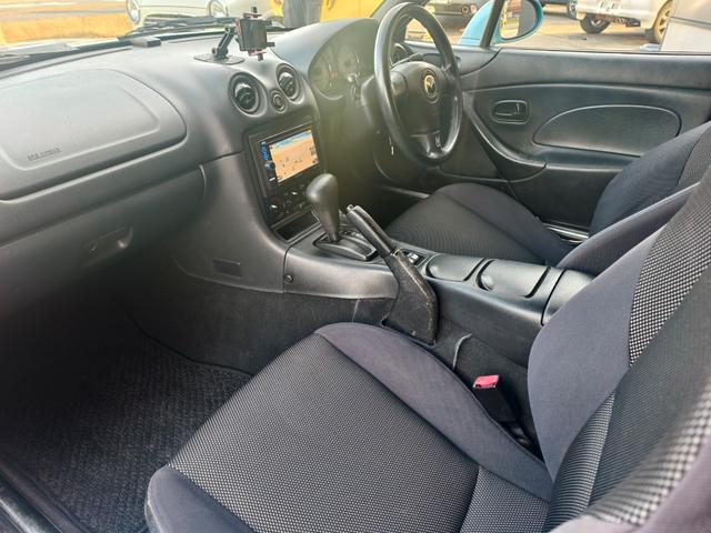 ロードスター ＳＰ　ハードトップ　ワークマイスターＡＷ　トラストマフラー　車高調　ＥＴＣ　キーレス　ＡＢＳ　パワステ　エアコン　衝突安全ボディ　エアバッグ　パワーウィンドー　Ｗエアバック（11枚目）