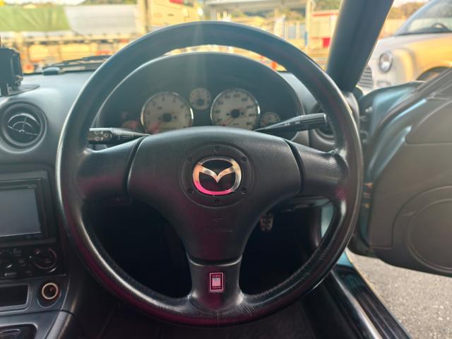 ロードスター ＳＰ　ハードトップ　ワークマイスターＡＷ　トラストマフラー　車高調　ＥＴＣ　キーレス　ＡＢＳ　パワステ　エアコン　衝突安全ボディ　エアバッグ　パワーウィンドー　Ｗエアバック（22枚目）