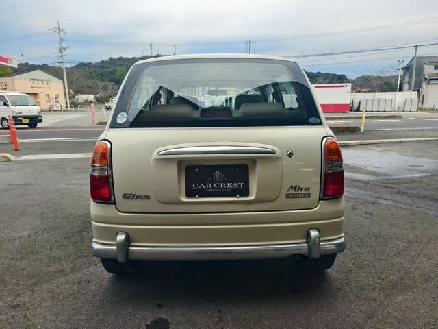 ミラジーノ ジーノ　メモリアルエディション　タイミングベルト交換済み　ウッド内装　パワーウインドウ　運転席エアバッグ　エアコン　パワステ　衝突安全ボディ　助手席エアバッグ（7枚目）