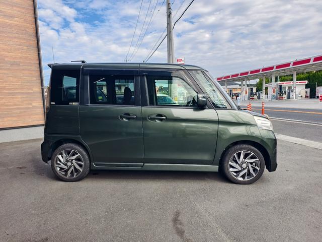 スペーシアカスタム ＴＳ　アイドルストップ　ＢＴ接続　フルセグ地デジ　Ｒカメラ　フルオートエアコン　フルフラットシート　ターボ車　盗難防止装置　ＡＵＴＯライト　ナビＴＶ　スマートキ－　パワーウインドウ　ＳＲＳ　ＥＴＣ　ＵＳＢ（4枚目）