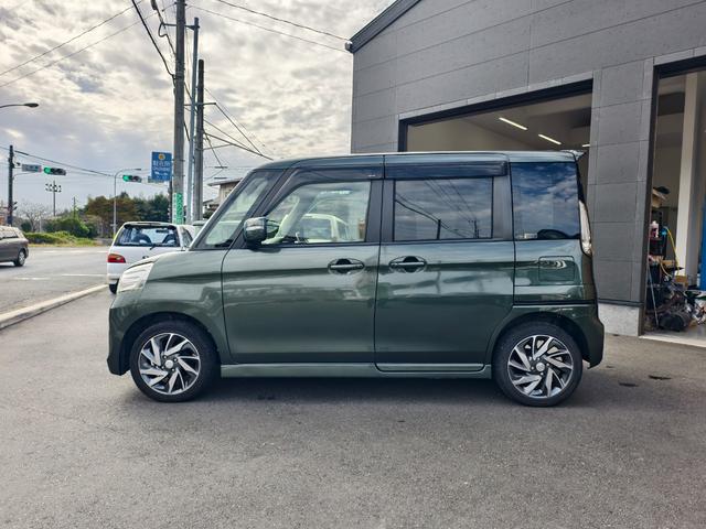 スペーシアカスタム ＴＳ　アイドルストップ　ＢＴ接続　フルセグ地デジ　Ｒカメラ　フルオートエアコン　フルフラットシート　ターボ車　盗難防止装置　ＡＵＴＯライト　ナビＴＶ　スマートキ－　パワーウインドウ　ＳＲＳ　ＥＴＣ　ＵＳＢ（5枚目）