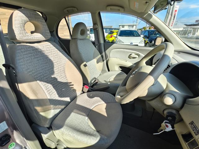 マーチ 12E スマキー パワーウインド 運転席助手席エアバック オートエアコン ABS エアバック 衝突安全ボディ キーレスエントリー パワーステ(13枚目)