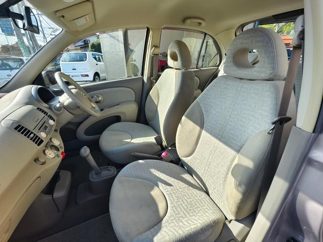 マーチ 12E スマキー パワーウインド 運転席助手席エアバック オートエアコン ABS エアバック 衝突安全ボディ キーレスエントリー パワーステ(15枚目)