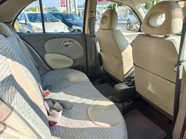 マーチ 12E スマキー パワーウインド 運転席助手席エアバック オートエアコン ABS エアバック 衝突安全ボディ キーレスエントリー パワーステ(16枚目)