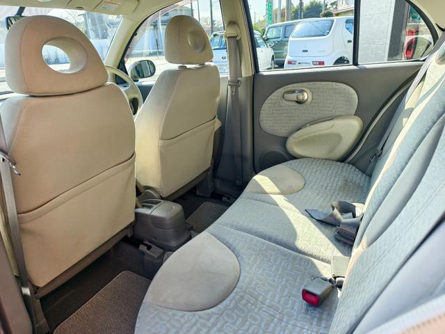 マーチ 12E スマキー パワーウインド 運転席助手席エアバック オートエアコン ABS エアバック 衝突安全ボディ キーレスエントリー パワーステ(18枚目)