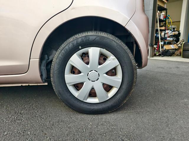 ムーヴ Ｌ　イモビ　キーフリーシステム　ＰＷ　Ｗエアバック　安全ボディ　運転席エアバック　ＡＣ　パワステ　フルフラット可　スペアキー　スペアタイヤ（43枚目）