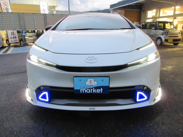 プリウス Ｚ　ユーザー下取り車　パノラミックビューモニター　モデリスタエアロ　　１２．３インチディスプレイオーディオ　サンルーフ　レーダークルーズコントロール　ＡＣ１００Ｖ　Ｂｌｕｅｔｏｏｔｈ接続　バックモニター（7枚目）