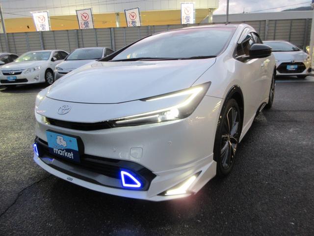 プリウス Ｚ　ユーザー下取り車　パノラミックビューモニター　モデリスタエアロ　　１２．３インチディスプレイオーディオ　サンルーフ　レーダークルーズコントロール　ＡＣ１００Ｖ　Ｂｌｕｅｔｏｏｔｈ接続　バックモニター（9枚目）
