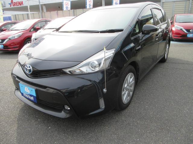 プリウスアルファ S 全国1年保証 社外8インチSDナビ Bluetooth接続 バックモニター フルセグTV CD/DVD再生 LEDヘッドライト 前方ドラレコ 衝突安全ボディー 盗難防止システム 運転席助手席エアバッグ(10枚目)