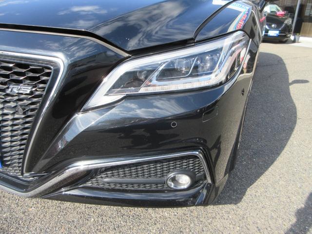 クラウンハイブリッド RSアドバンス 全国1年保証 ワンオーナー トヨタセーフティセンス 純正ナビ パノラミックビューモニター 黒革シート プリクラッシュブレーキ 車線逸脱警報装置 横滑り防止装置 LEDヘッドライト プッシュスタート(31枚目)