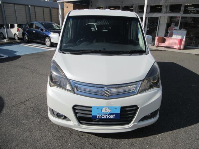 ソリオ ブラック&ホワイトII-DJE 全国1年保証 社外ナビ バックカメラ 助手席側パワースライドドア クルーズコントロール レーダーブレーキサポートII 横滑り防止装置 アイドリングストップ オートエアコン HID プッシュスタート(8枚目)