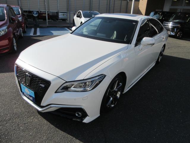 クラウンハイブリッド RSアドバンス 全国1年保証 トヨタセーフティセンス 純正ナビ パノラミックビューモニター 黒革シート プリクラッシュブレーキ クリアランスソナー シーケンシャルウィンカー LEDヘッドライト ETC2.0(13枚目)