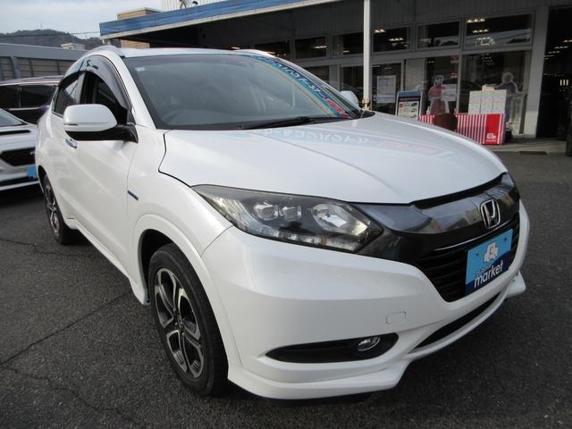 ヴェゼル ハイブリッドＺ　禁煙車　純正ＳＤナビ　ＣＤ／ＤＶＤ　バックカメラ　フルセグＴＶ　Ｂｌｕｅｔｏｏｔｈ接続　オートクルーズコントロール　ＬＥＤヘッドライト　プッシュスタート　シートヒーター　あんしんパッケージ（11枚目）