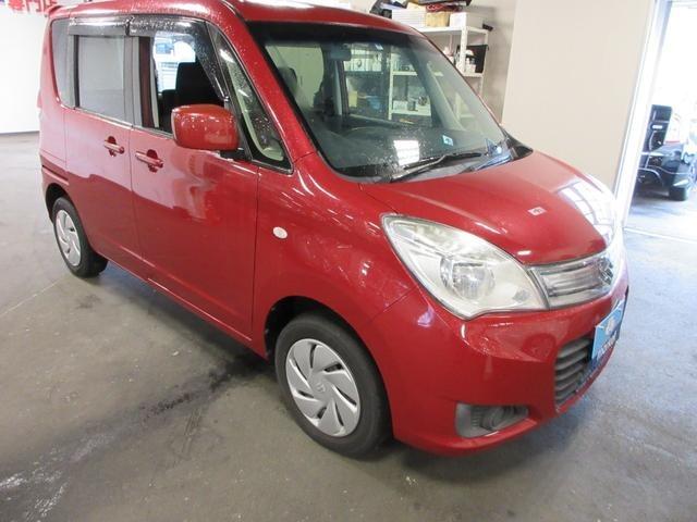 ソリオ Ｇ　スズキ純正ｃｌａｒｉｏｎＣＤ・ラジオプレーヤー　スマートキー　プッシュスタート　助手席側パワースライドドア　ＥＴＣ　電動格納ドアミラー　１４インチホイール（11枚目）