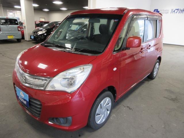 ソリオ Ｇ　スズキ純正ｃｌａｒｉｏｎＣＤ・ラジオプレーヤー　スマートキー　プッシュスタート　助手席側パワースライドドア　ＥＴＣ　電動格納ドアミラー　１４インチホイール（12枚目）