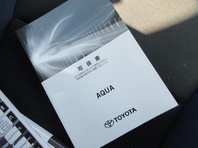 アクア Ｓ　禁煙車　純正ＳＤナビ　Ｂｌｕｅｔｏｏｔｈ接続　バックモニター　フルセグＴＶ　ＣＤ　車線逸脱防止機能　ステアリングリモコン　衝突安全ボディー　盗難防止システム（24枚目）