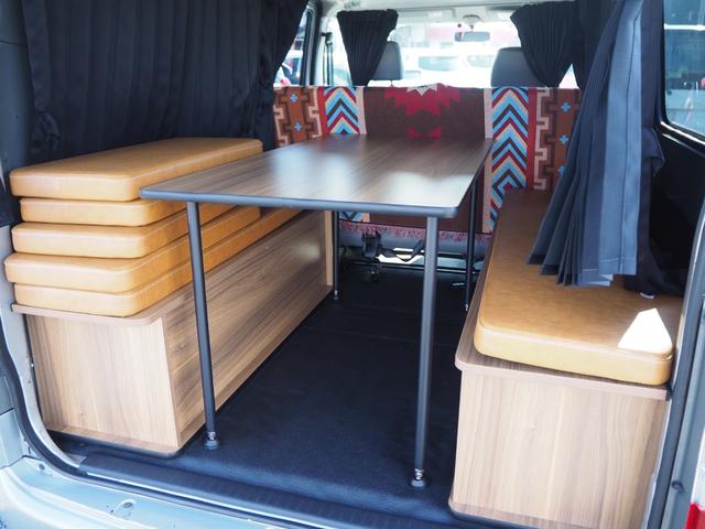 ライトエースバン GL リアベッドキット付き 車中泊 キャンプ ナビ Bluetooth接続 バックカメラ 社外LEDヘッドライト ユーザー買取 点検整備付き(32枚目)