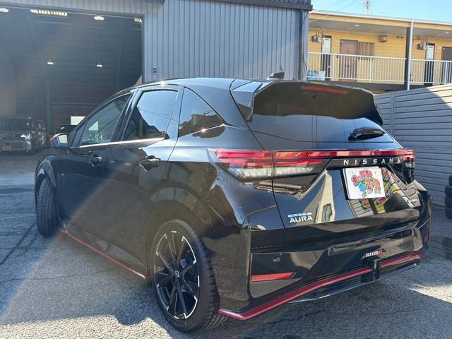 オーラ ニスモ インテリジェントアラウンドビューモニター/インテリジェントルームミラー/日産コネクト/プロパイロット/クリアランスソナー/前席シートヒーター/ステアリングヒーター/ブラインドスポットモニター/ETC(7枚目)