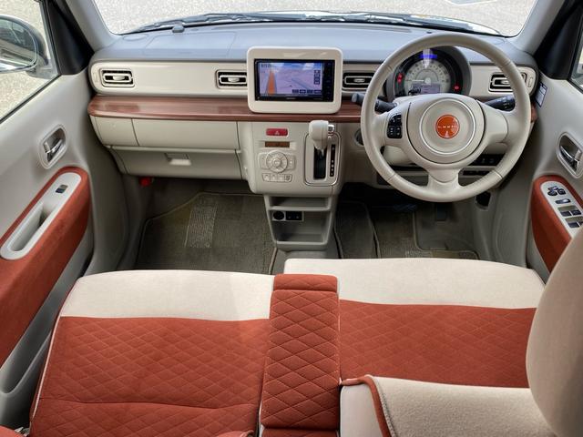 アルトラパン Ｓセレクション　ユーザー買取／純正ナビＴＶ／ＥＴＣ／レーダーブレーキサポート／シートヒーター／ツートン（40枚目）