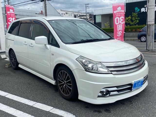 プレサージュ ライダーS ユーザー買取/ナビ/Bカメラ/革調シートカバー/左側電動スライドドア/社外アルミ(4枚目)