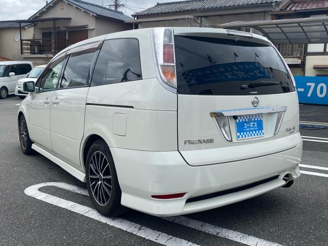 プレサージュ ライダーS ユーザー買取/ナビ/Bカメラ/革調シートカバー/左側電動スライドドア/社外アルミ(9枚目)