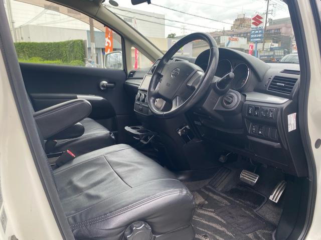 プレサージュ ライダーS ユーザー買取/ナビ/Bカメラ/革調シートカバー/左側電動スライドドア/社外アルミ(36枚目)