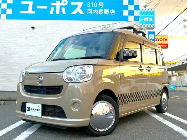 ムーヴキャンバス Ｘ　ＳＡＩＩＩ　キャンバス専用キャリア／両側スライドドア／銀メッキホイールカバー／ダイハツスマートアシスト／Ｂｌｕｅｔｏｏｔｈオーディオ／ＵＳＢ（2枚目）