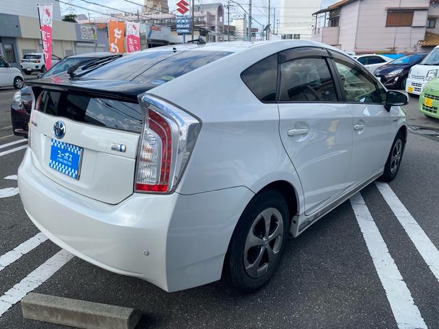 プリウス Sマイコーデ ユーザー買取/純正ナビTV/Bカメラ/BIuetooth/レザーシート/ETC/スマート&プッシュスタート(7枚目)