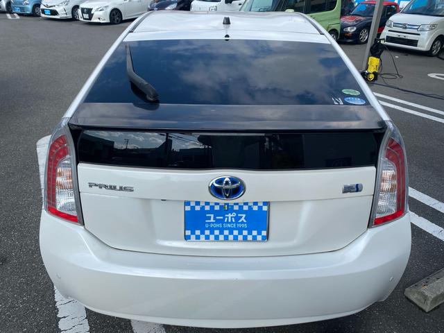 プリウス Sマイコーデ ユーザー買取/純正ナビTV/Bカメラ/BIuetooth/レザーシート/ETC/スマート&プッシュスタート(8枚目)