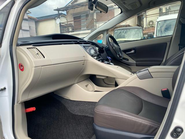 プリウス Sマイコーデ ユーザー買取/純正ナビTV/Bカメラ/BIuetooth/レザーシート/ETC/スマート&プッシュスタート(51枚目)