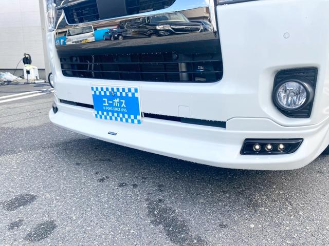 ハイエースバン スーパーGL ダークプライムII アルパイン11インチナビTV/LED付モデリスタFスポイラー/ESSEXリアバンパー/VALENTIテールレンズ/社外足廻り/デジタルインナーミラー/Bluetooth/ETC/セーフティセンス(17枚目)