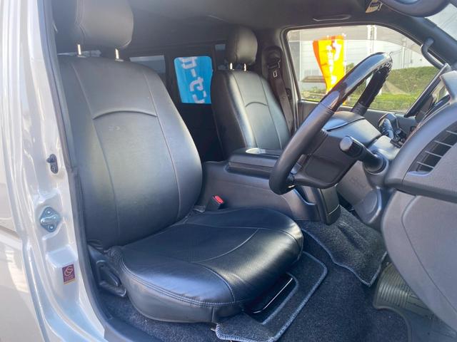 ハイエースバン スーパーGL ダークプライムII アルパイン11インチナビTV/LED付モデリスタFスポイラー/ESSEXリアバンパー/VALENTIテールレンズ/社外足廻り/デジタルインナーミラー/Bluetooth/ETC/セーフティセンス(27枚目)