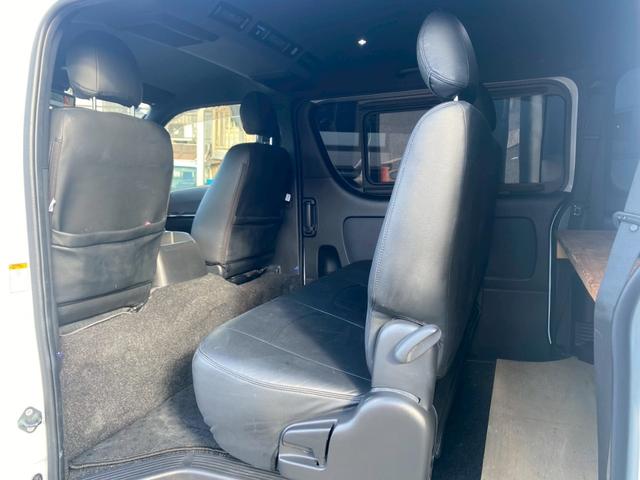 ハイエースバン スーパーGL ダークプライムII アルパイン11インチナビTV/LED付モデリスタFスポイラー/ESSEXリアバンパー/VALENTIテールレンズ/社外足廻り/デジタルインナーミラー/Bluetooth/ETC/セーフティセンス(32枚目)