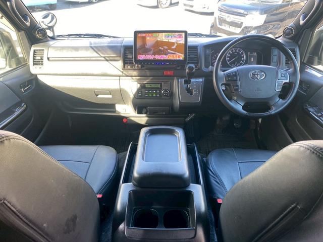 ハイエースバン スーパーGL ダークプライムII アルパイン11インチナビTV/LED付モデリスタFスポイラー/ESSEXリアバンパー/VALENTIテールレンズ/社外足廻り/デジタルインナーミラー/Bluetooth/ETC/セーフティセンス(36枚目)