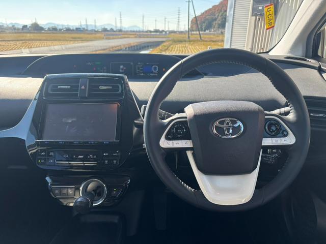 プリウス Sセーフティプラス F、R,Sモデリスタエアロ ドラレコ 純正9インチナビ 社外アルミホイール デジタルインナーミラー ETC バックカメラ シートカバー(20枚目)