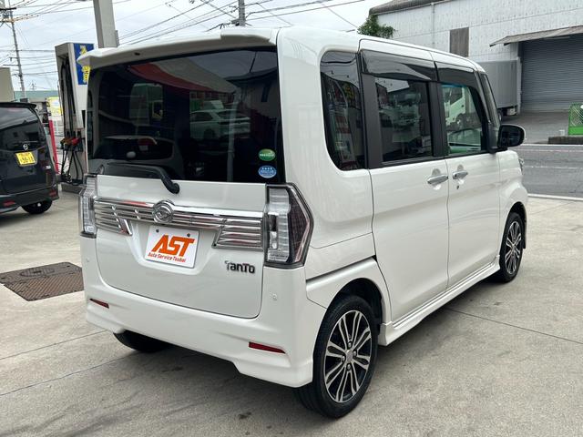 タント カスタムRS トップエディションリミテッドSAIII 7インチナビ パノラマモニター フルセグTV Bluetooth 両側電動スライドドア 衝突被害軽減ブレーキ スマートキー プッシュスタート ETC オートLEDヘッドライト 車検整備付き 禁煙車(2枚目)