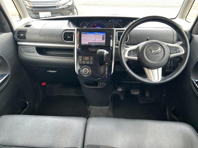 タント カスタムRS トップエディションリミテッドSAIII 7インチナビ パノラマモニター フルセグTV Bluetooth 両側電動スライドドア 衝突被害軽減ブレーキ スマートキー プッシュスタート ETC オートLEDヘッドライト 車検整備付き 禁煙車(3枚目)