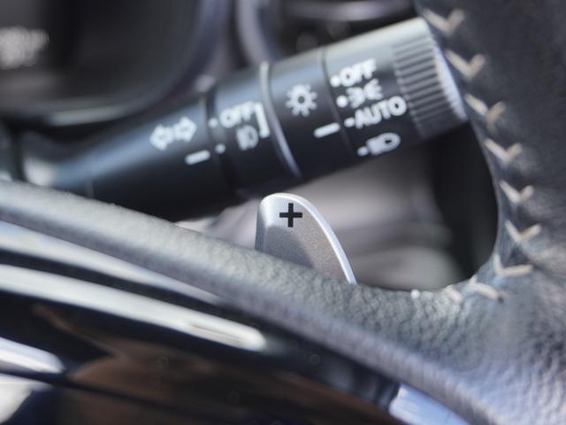 【パドルシフト】ハンドルから手を離さずに素早くシフトアップ＆ダウンができます。お近くのホンダカーズ総社までお越しください。