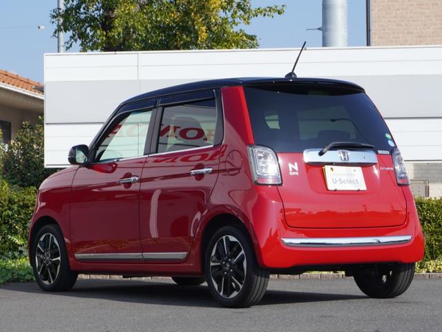 Ｎ－ＯＮＥ プレミアムツアラー　ワンオーナー　純正ナビ　バックカメラ　ＥＴＣ　パドルシフト　Ｂｌｕｅｔｏｏｔｈ　地デジＴＶ　クルーズコントロール　ＨＩＤヘッドライト　１５インチ純正アルミホイール　赤／黒ツートン　オールシーズンマット（17枚目）