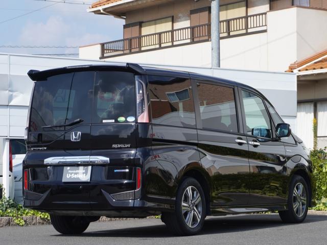 ステップワゴンスパーダ スパーダハイブリッドG・EXホンダセンシング ワンオーナー 9inインターナビ ドラレコ バックカメラ ETC シートヒーター 両側電動スライドドア アダプティブクルーズコントロール フルセグTV Bluetooth 16インチ純正アルミホイール(18枚目)