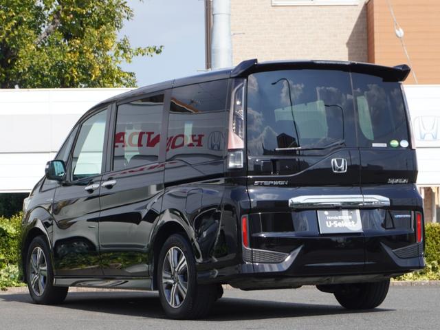 ステップワゴンスパーダ スパーダハイブリッドG・EXホンダセンシング ワンオーナー 9inインターナビ ドラレコ バックカメラ ETC シートヒーター 両側電動スライドドア アダプティブクルーズコントロール フルセグTV Bluetooth 16インチ純正アルミホイール(19枚目)